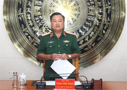  Thiếu tướng Trần Vinh Ngọc  chủ trì Hội nghị Ban Chỉ đạo chính sách nhà ở Quân khu 7